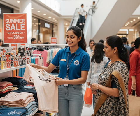 A scenic mountain lake with pine trees